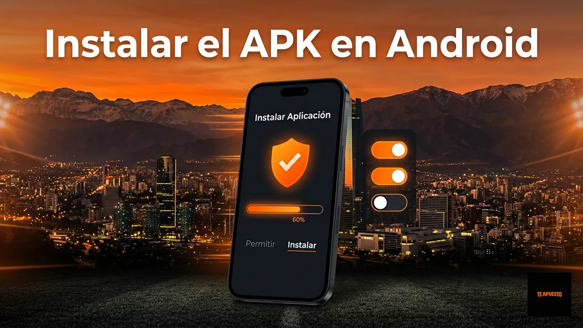 Instalar el APK de Te Apuesto en Android en Chile paso a paso
