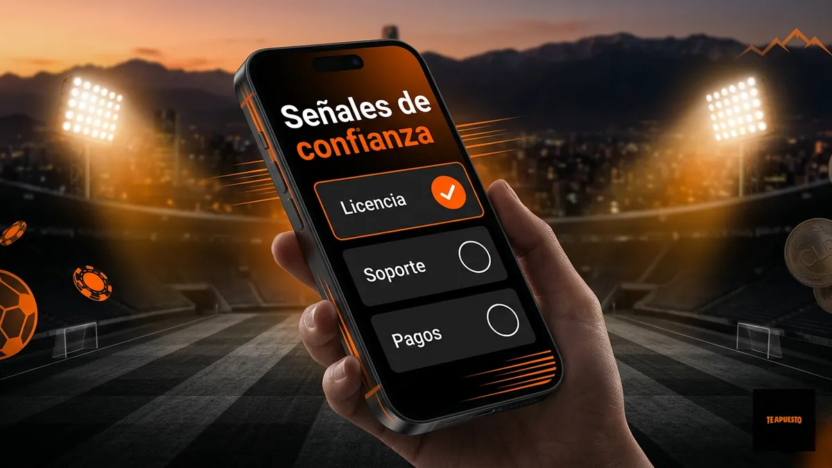 Lista de señales de confianza de Te Apuesto verificadas