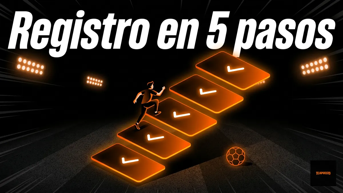 Registro en 5 pasos en Te Apuesto: formulario, verificación y acceso